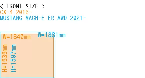 #CX-4 2016- + MUSTANG MACH-E ER AWD 2021-